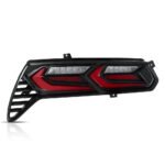 2014-19 C7 Corvette C8 Style RGB Flow Sequential Smoked LED Rear Tail Lights - Image 3