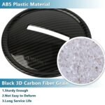 2016 – 24 Camaro  Hydro-Dipped Carbon Fiber Full Center Steering Cover - Image 5