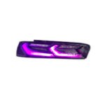 2016 – 18 Camaro Smoked RGB Flow C8 Style Rear Tail Lights - Image 3