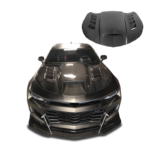 2016 – 24 Camaro Carbon Fiber Terminator Style Hood - Image 3