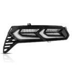 2014-19 C7 Corvette C8 Style RGB Flow Sequential Smoked LED Rear Tail Lights - Image 4