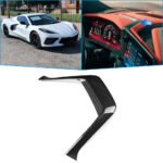 2026+ C8 Corvette Carbon Fiber Upper Dash Panel Trim Cover