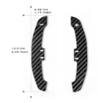 2016-24 Camaro Magnetic Carbon Fiber Paddles - Image 2