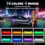 2014 – 19 Corvette C7 Smoked RGB LED Side Markers - Image 4