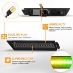 2010-15 Camaro Smoked RGB LED Side Markers - Image 3