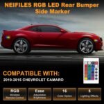 2010-15 Camaro Smoked RGB LED Side Markers - Image 8