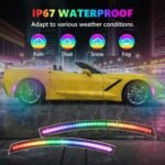 2014 – 19 Corvette C7 Smoked RGB LED Side Markers - Image 7