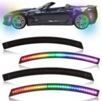 2014 – 19 Corvette C7 Smoked RGB LED Side Markers - Image 2
