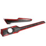 2026+ C8 Corvette Carbon Fiber Lower Display Panel Trim Covers - Image 6