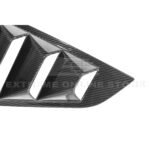 2024+ Mustang S650 Carbon Fiber Side Quarter Window Louvers - Image 2