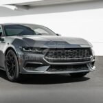 2024+ Mustang EcoBoost Carbon Fiber Headlight Eyebrow Trim Cover - Image 3
