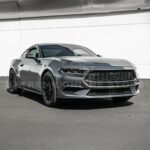 2024+ Mustang EcoBoost Carbon Fiber Headlight Eyebrow Trim Cover - Image 2
