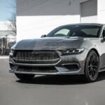 2024+ Mustang EcoBoost Carbon Fiber Headlight Eyebrow Trim Cover - Image 8