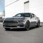 2024+ Mustang EcoBoost Carbon Fiber Headlight Eyebrow Trim Cover - Image 6