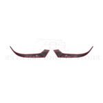 2024+ Mustang EcoBoost Carbon Fiber Headlight Eyebrow Trim Cover - Image 15