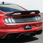 2018 – 23 Mustang Carbon Fiber Rear Tail Light Trim Bezel Cover - Image 2