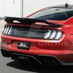 2018 – 23 Mustang Carbon Fiber Rear Tail Light Trim Bezel Cover - Image 4