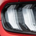 2018 – 23 Mustang Carbon Fiber Rear Tail Light Trim Bezel Cover - Image 8