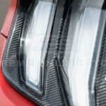 2018 – 23 Mustang Carbon Fiber Rear Tail Light Trim Bezel Cover - Image 9