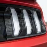 2018 – 23 Mustang Carbon Fiber Rear Tail Light Trim Bezel Cover - Image 12