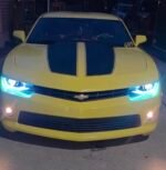 2010 – 13 Camaro Prebuilt RGB Flow Facelift Headlights - Image 2