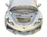 C8 Corvette ZR1 Style Functional Hood | Carbon Fiber - Image 8