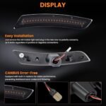 2016 – 24 Camaro Smoked RGB LED Side Markers - Image 5