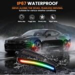 2016 – 24 Camaro Smoked RGB LED Side Markers - Image 7