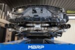 C8 Corvette MBRP Stingray 3″ Quad Rear Outlet Cat-Back Exhaust – Carbon Tips - Image 17