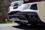 C8 Corvette MBRP Stingray 3″ Quad Rear Outlet Cat-Back Exhaust – Carbon Tips - Image 4