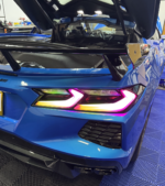 C8 Corvette RGB Flow Smoked Euro LED Tail Lights - Image 4