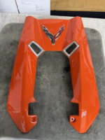 C8 Corvette Z06 5.5L LT6 Sebring Orange Painted Engine Cover – Coupe