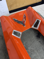 C8 Corvette Z06 5.5L LT6 Sebring Orange Painted Engine Cover – Coupe - Image 3
