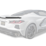 C8 Corvette Z06 Rear Spoiler for Stingray