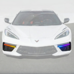 C8 Corvette Stingray RGB Flow LED DRL Grille Bezels
